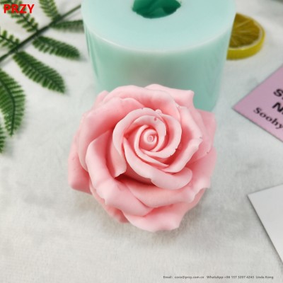 Handmade  Flower Soap  mold silica  Candle molds Resin crafts decorating cake flowers Silicone gel Mould