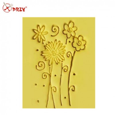 DIY Tools Soap Seal handmade stamp flower pattern