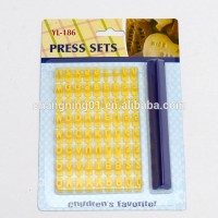 Letter press set for cake decoration tools and plastic cookie press set