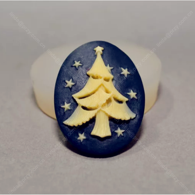 Christmas Tree soap molds Fondant resin polymer clay mould chocolate plaster wax molds Silicone