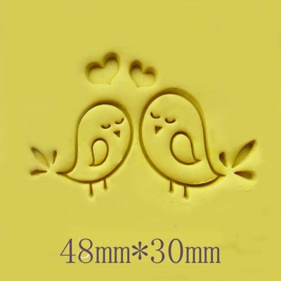 Bird pattern SOAP stamp flower soap Stamps Grass Pattern decorative Soap stamps