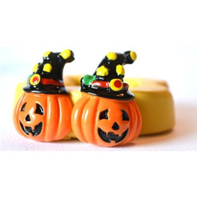 Halloween fondant molds Pumpkin Witch Hat cake decoration Mold Silicone fondant clay resin Mould