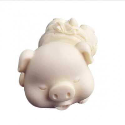 ice cream DIY slobber pig shape mousse cake baking tools silicone mold