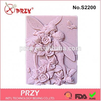 DIY handmade Fairy Lovers silicone soap molds for soap making