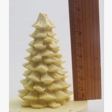 3D handmade Christmas tree candle silicone mold for Soap