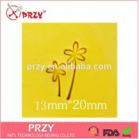 ST027 PRZY handmade diy natural flower shape soap stamp