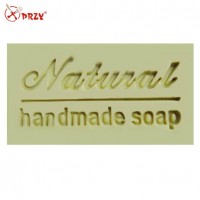 DIY tools pattern soap stamp with the letter Handmade