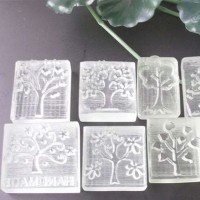 Soap Seal handmade stamp tree pattern